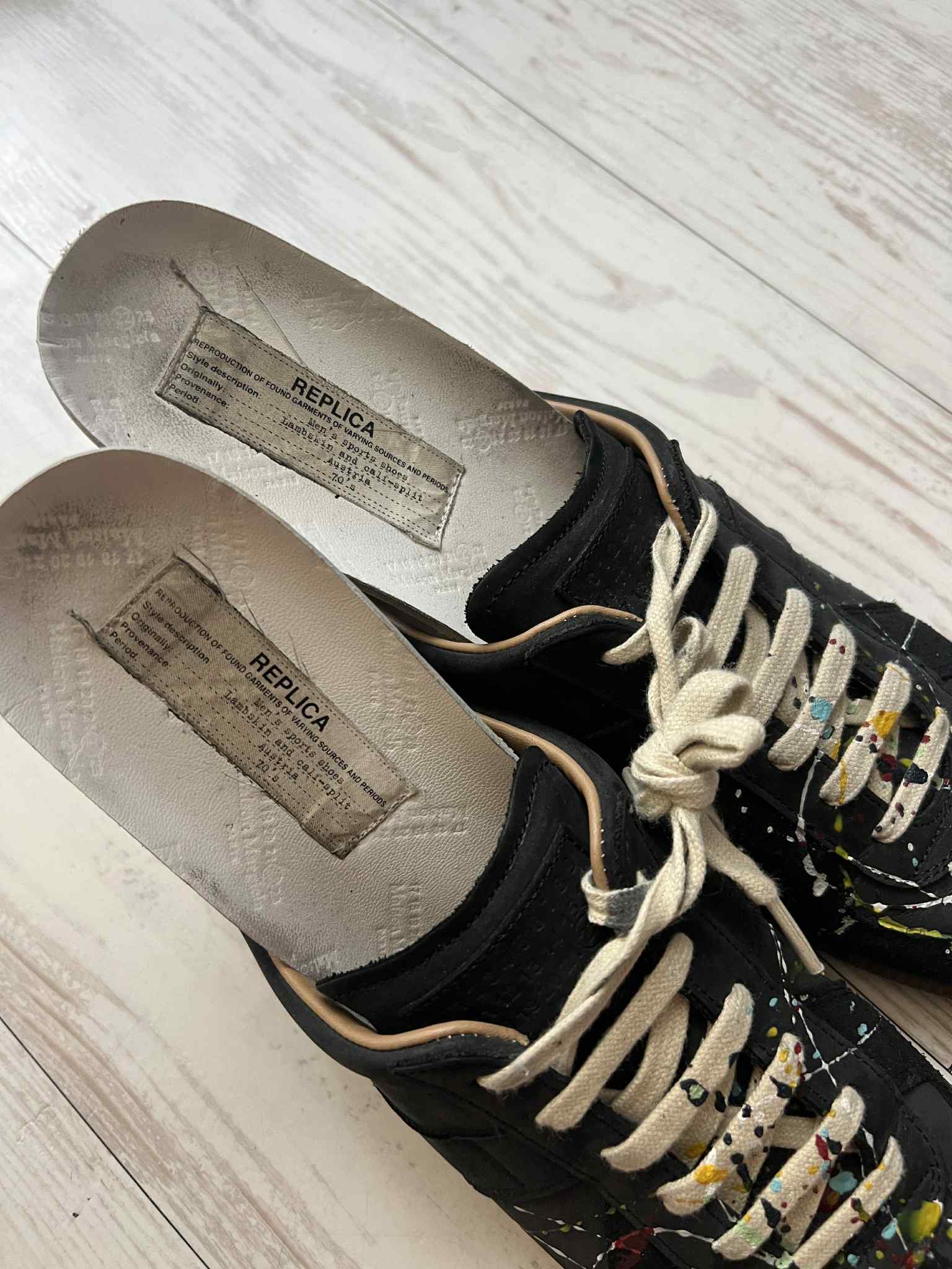 Maison Margiela Gats Paint Splatter