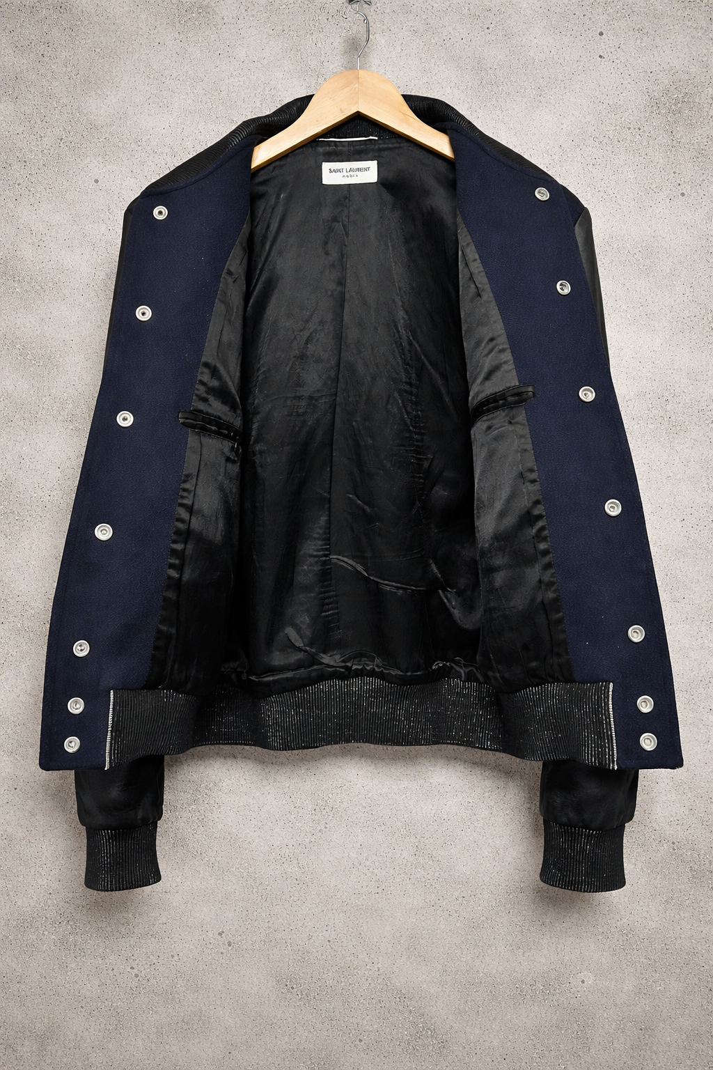 Saint Laurent FW16 “Star” Palladium Teddy Jacket